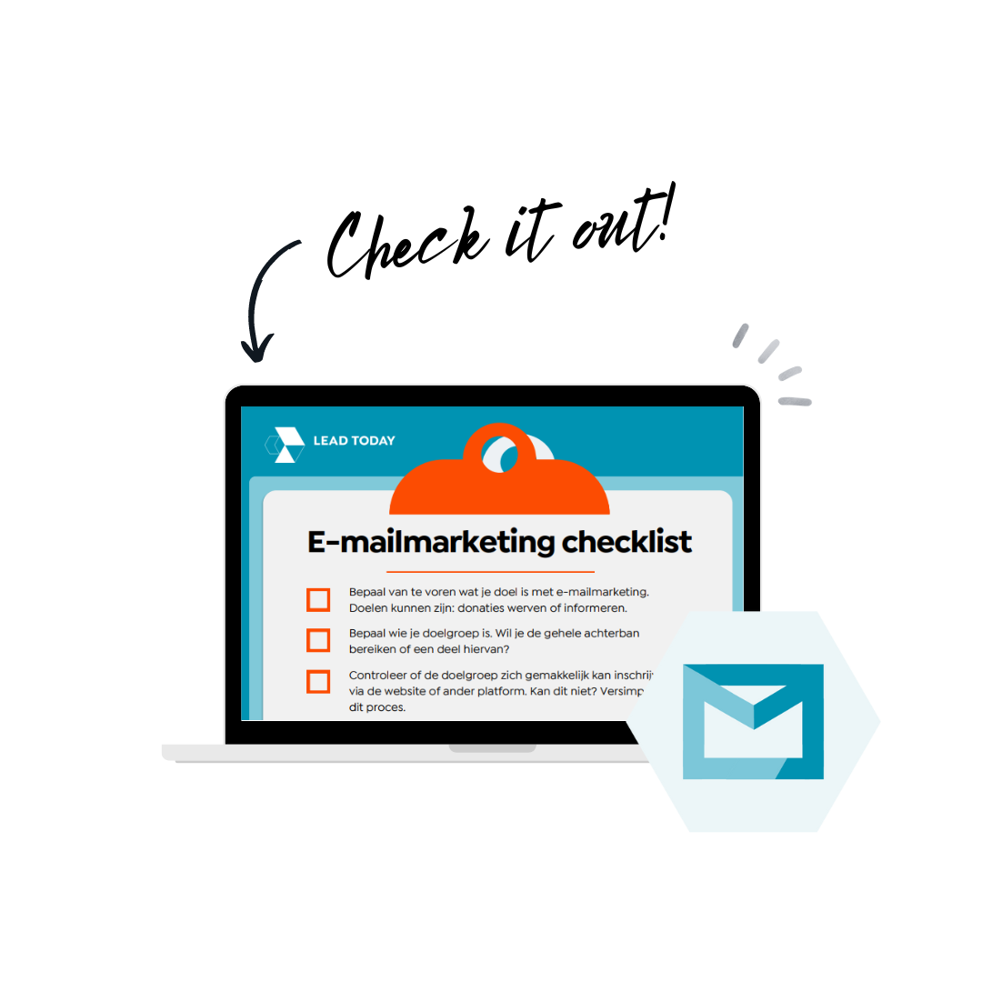 Boost jouw e-mailmarketing & download de checklist (voor non-profit)